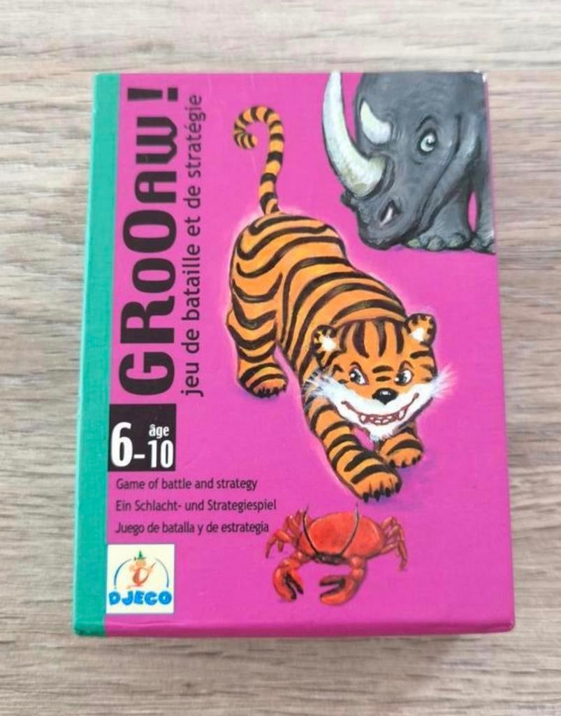 Jeu Djeco GROOAW, Enlèvement