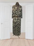Lange jurk in zebraprint xxl K-Design, Kleding | Dames, K-design, Verzenden, Zwart, Maat 46/48 (XL) of groter