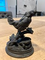 Brons “Haan met hermelijn” van Jules Moigniez, Ophalen of Verzenden, Brons