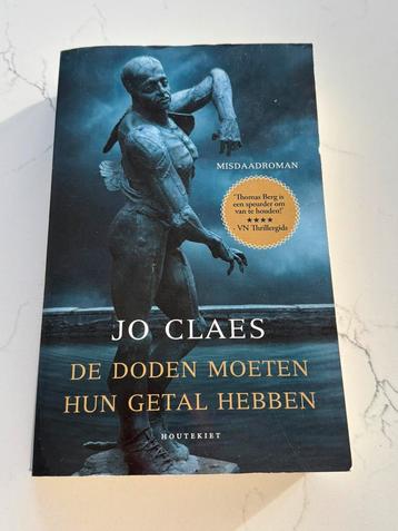 Jo Claes - De doden moeten hun getal hebben  beschikbaar voor biedingen
