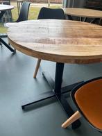 Ronde tafel 70 cm. Kwaliteit houten blad, Huis en Inrichting, Tafels | Eettafels, Ophalen, Zo goed als nieuw