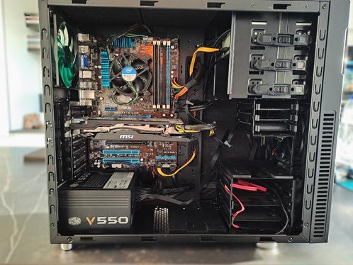Complete perfect werkende Pc Intel i7 met, Computers en Software, Desktop Pc's, Zo goed als nieuw, 4 Ghz of meer, SSD, 16 GB, Met videokaart