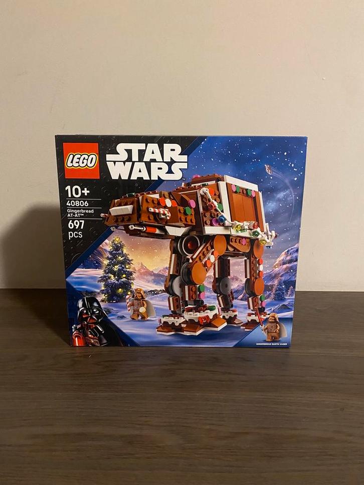 LEGO Star Wars Gingerbread AT-AT Walker, Kinderen en Baby's, Speelgoed | Duplo en Lego, Nieuw, Lego, Complete set, Ophalen of Verzenden