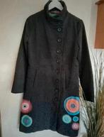 Manteau Desigual noir, Kleding | Dames, Jassen | Winter, Ophalen of Verzenden, Zo goed als nieuw, Zwart