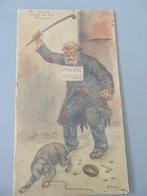 Oude grote kaart Peter Colfs P. Cols Pauvre Aveugle, Antiek en Kunst, Kunst | Litho's en Zeefdrukken, Verzenden