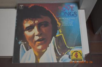 LP : Elvis - Love Songs - 20 Originl Songs (Rock 'n Roll) beschikbaar voor biedingen