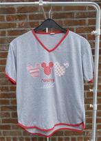 Pyjama gris et rouge disney, Disney, Envoi, Porté, Taille 38/40 (M)