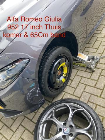 Reservewiel Thuiskomer ALFA ROMEO Giulia Giulietta Stelvio < disponible aux enchères