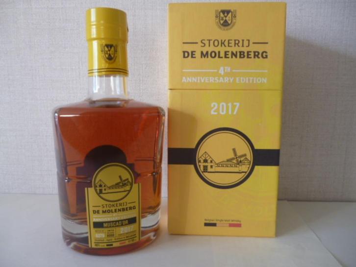 Muscad'or (2017) Gouden Carolus Whisky 4th Anniversary, Verzamelen, Wijnen, Nieuw, Vol, Ophalen of Verzenden