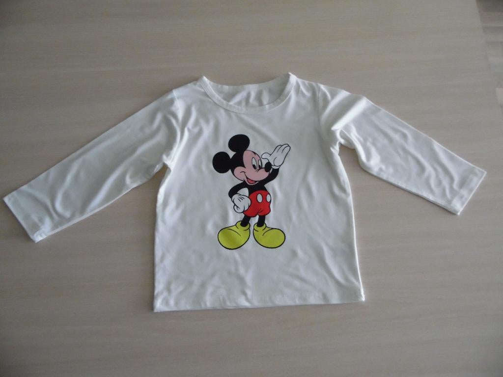 TEE-SHIRT LONGUES MANCHES MICKEY     DISNEY    NEUF, Enfants & Bébés, Vêtements enfant | Taille 104, Neuf, Garçon, Chemise ou À manches longues