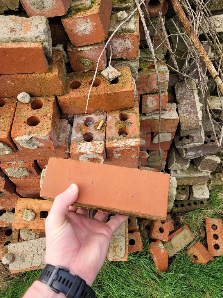 Bakstenen (gevel), Bricolage & Construction, Briques, Enlèvement, Utilisé, Briques