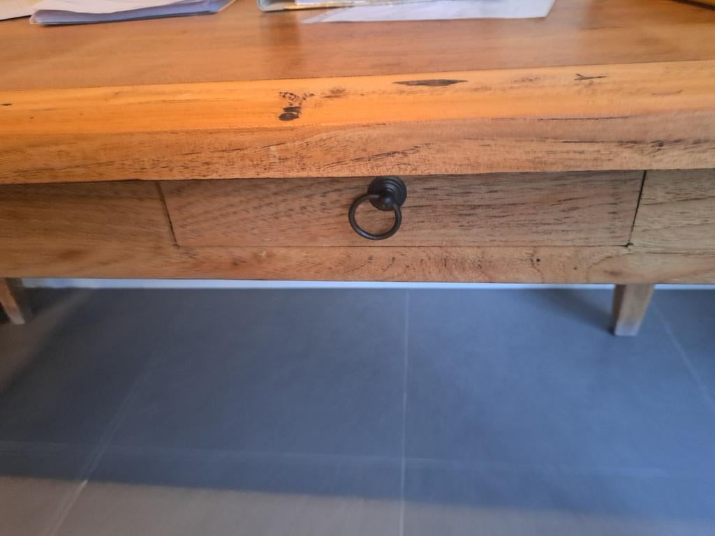 Table en teck 90x180 cm, Maison & Meubles, Tables | Dessertes, Enlèvement