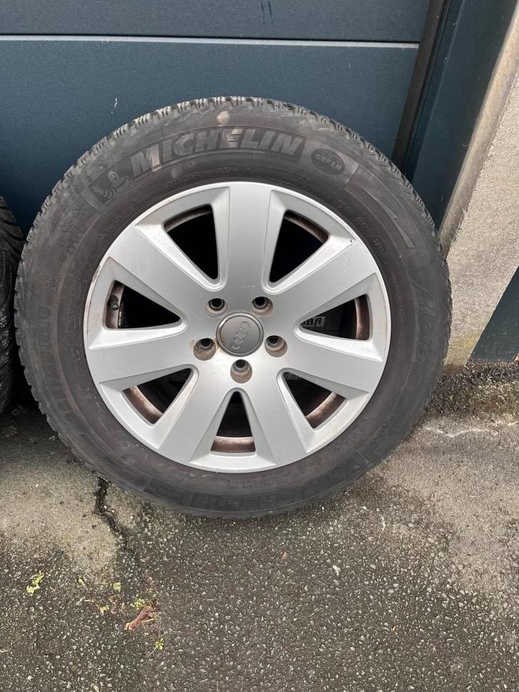 Jantes audi d'origine 7,5jx16 ET45, Auto-onderdelen, Banden en Velgen, Banden en Velgen, Winterbanden, 16 inch, 225 mm, Personenwagen