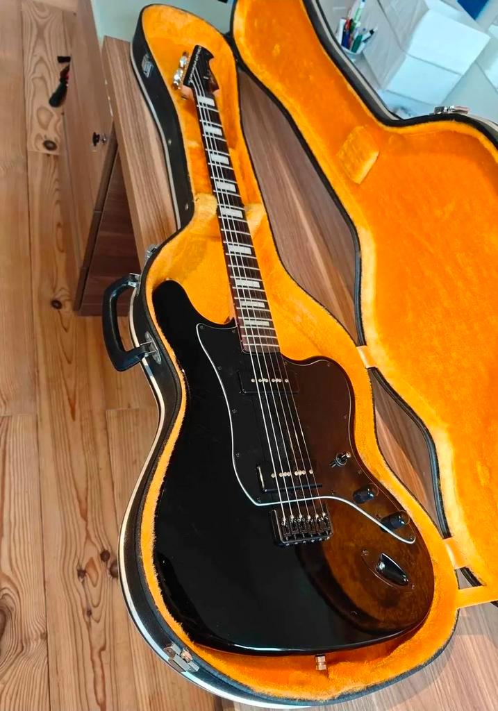 Harley Benton JA-Baritone + Upgrades&Case, Musique & Instruments, Instruments à corde | Guitares | Électriques, Enlèvement