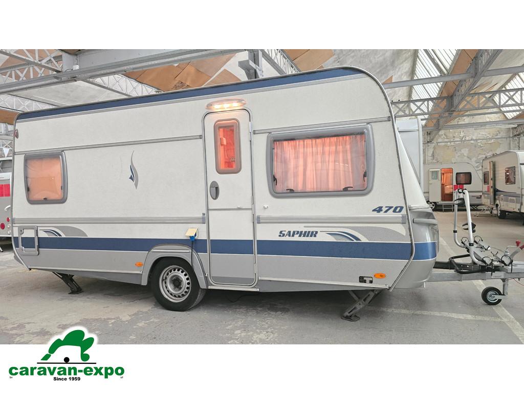 FENDT SAPHIR 470, Caravanes & Camping, Caravanes, Entreprise, jusqu'à 4, 1000 - 1250 kg, Fendt, 5 à 6 mètres