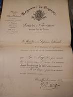 lettre de nomination militaire functie (tekst en MOOIE foto), Ophalen