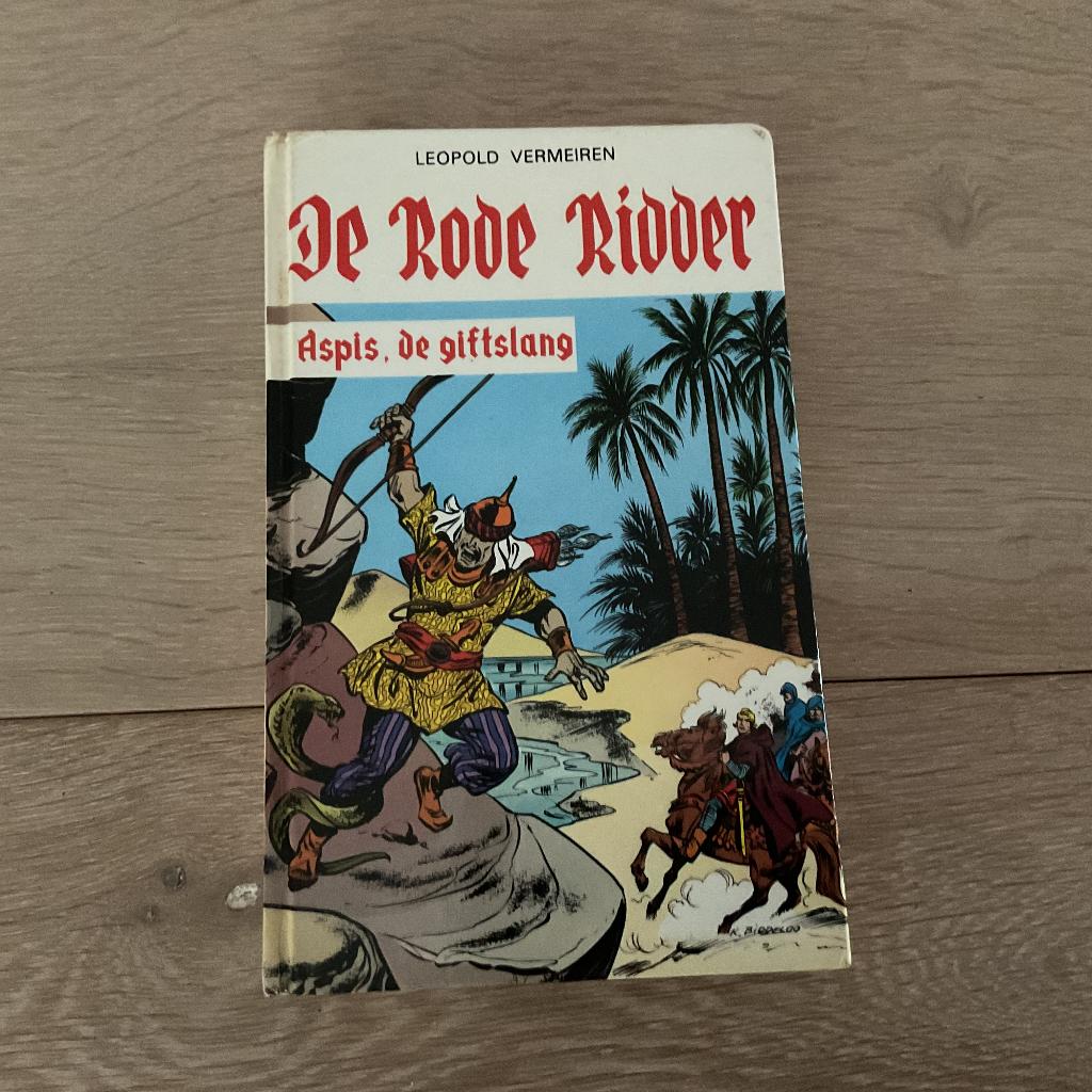 De rode ridder Leopold Vermeiren aspis de gifslang, Gelezen, Leopold Vermeiren., Ophalen of Verzenden, Fictie