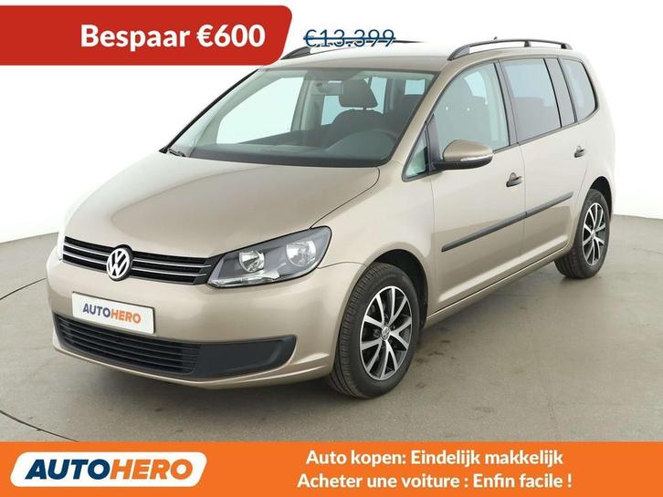Volkswagen Touran 1.4 TSI Trendline (bj 2015), Auto's, Volkswagen, Te koop, Touran, ABS, Airbags, Airconditioning, Bluetooth, Boordcomputer