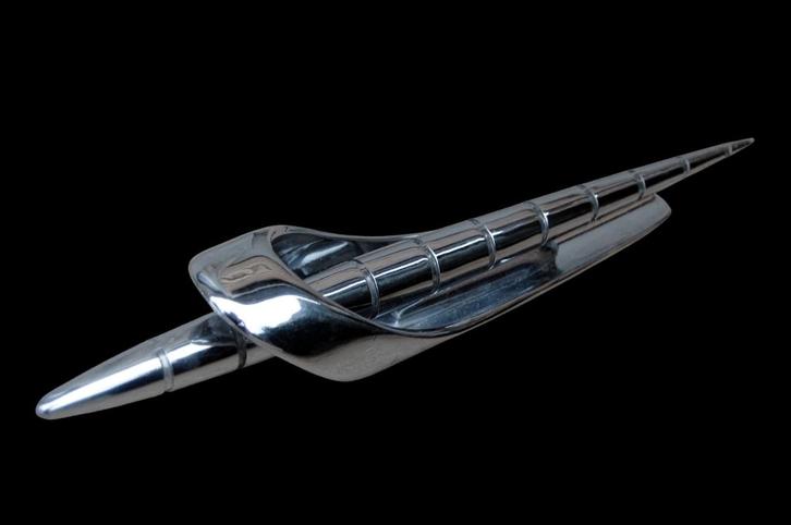 mascotte capot studebaker president 1957 USA oldtimer, Antiquités & Art, Curiosités & Brocante, Enlèvement ou Envoi