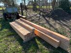 Douglas balken/palen 15x15, Doe-het-zelf en Bouw, Hout en Planken, Ophalen, Zo goed als nieuw