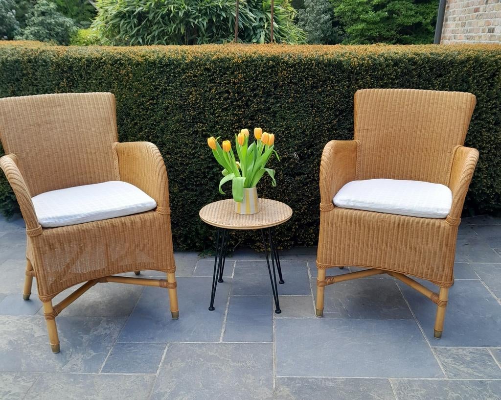 2 prachtige stevige stoelen van Vincent Sheppard als nieuw, Ophalen