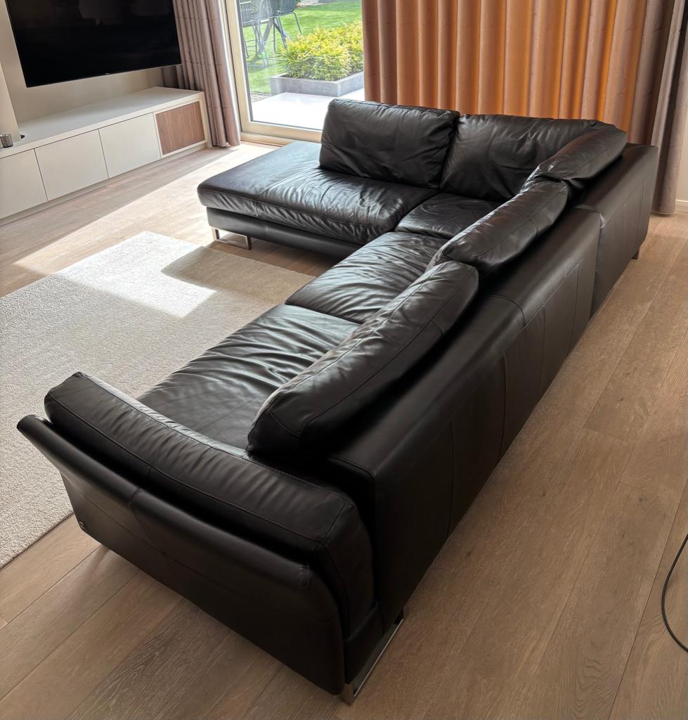 Hoeksalon NATUZZI, Huis en Inrichting, Ophalen, Leer