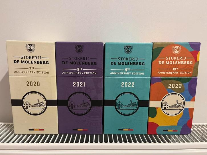 4 X Gouden Carolus anniversary edition whisky 7 - 10, Divers, Divers Autre, Enlèvement