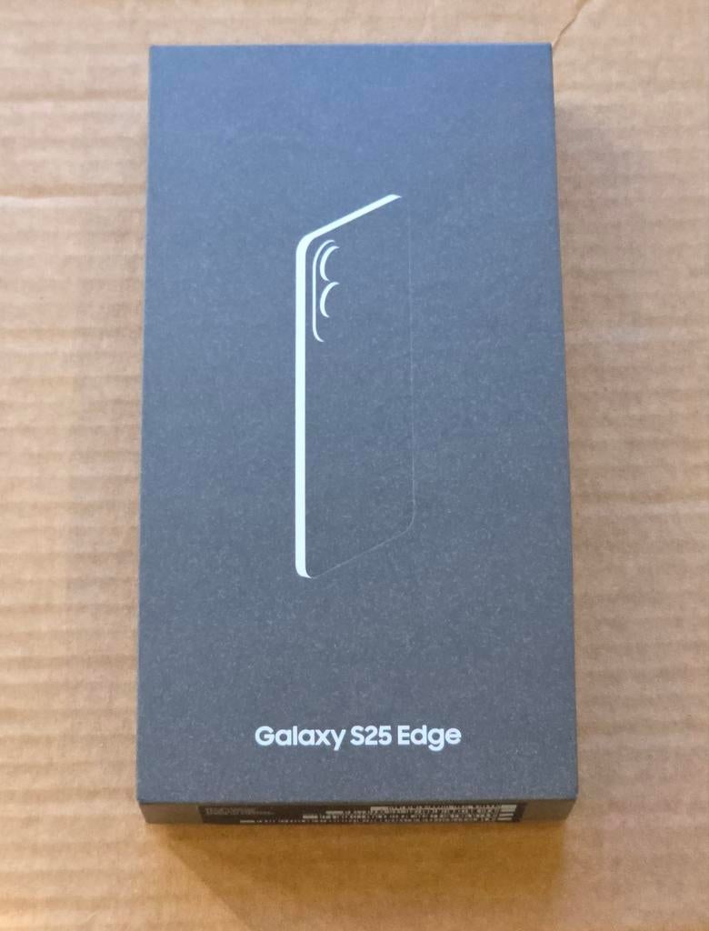 Galaxy S25 Edge Noire NOUVEAU, Neuf, Autres modèles, Enlèvement ou Envoi, Sans abonnement