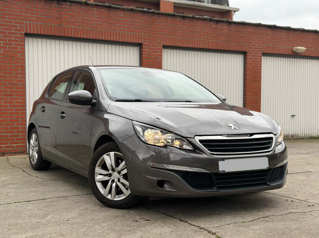 Peugeot 308 1.6 benzine 97.000kms GEKEURD, Stof, Zwart, Bruin, 5 deurs