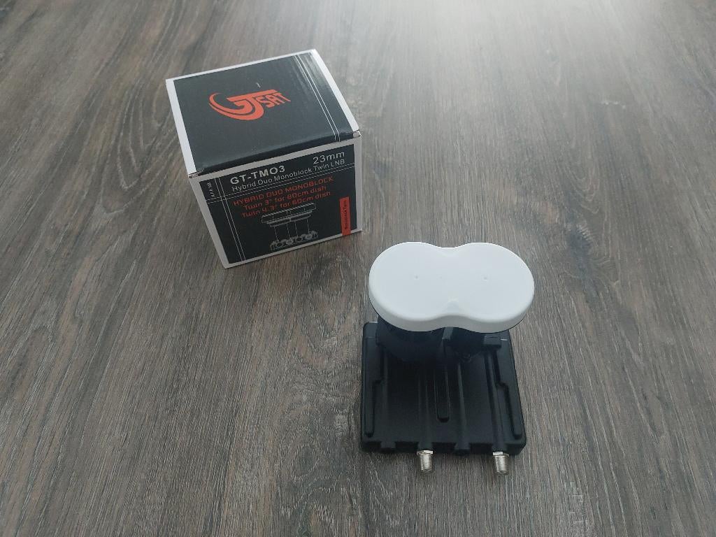 NIEUW GT-Sat TMO3 Monoblock Twin LNB, Ophalen of Verzenden, Nieuw, (Schotel)antenne-accessoires