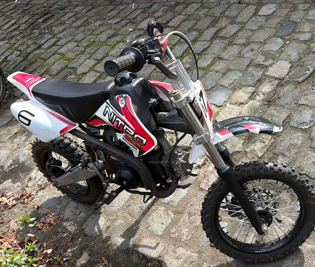 Nitro pitbike, Ophalen, Pitbike
