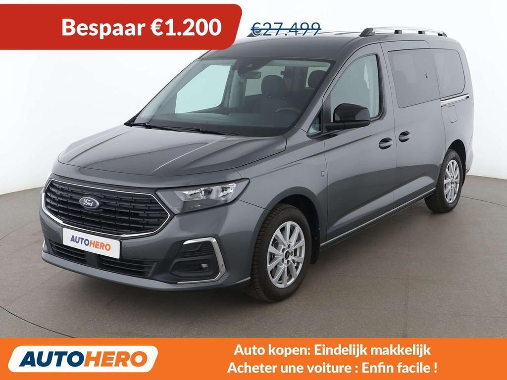 Ford Grand Tourneo 1.5 EcoBoost Titanium (bj 2024), Auto's, Ford, Stof, USB, 7 zetels, Handgeschakeld