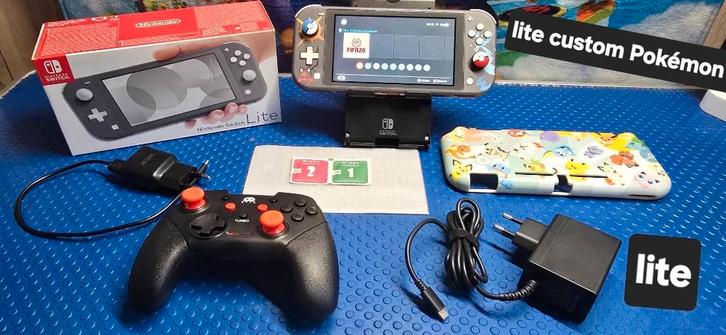 console switch lite custom pokemon + jeux & manette s.fil, Consoles de jeu & Jeux vidéo, Jeux | Nintendo Switch, Utilisé, Enlèvement ou Envoi