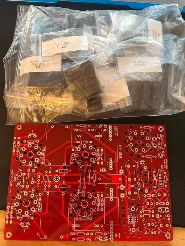 Hifi tube preamp kit - Glass Ware Aikido Octal All In One, Audio, Tv en Foto, Overige Audio, Tv en Foto, Nieuw, Ophalen of Verzenden