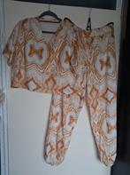 Tweedelige set met patroon - Top en broek XXL, Kleding | Dames, Homewear, Ophalen of Verzenden, Zo goed als nieuw, Maat 46/48 (XL) of groter