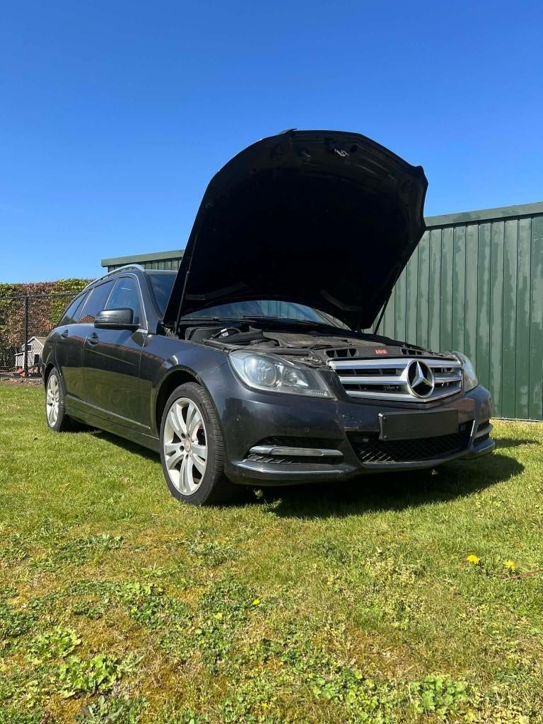 Mercedes C200 CDI, Auto's, Mercedes-Benz, Achterwielaandrijving, Zwart, 4 cilinders, Zwart