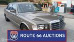 Mercedes-Benz 560 SEL | 1988 | Route 66 Auctions, Auto's, Zwart, Mercedes-Benz, Bedrijf, Handgeschakeld