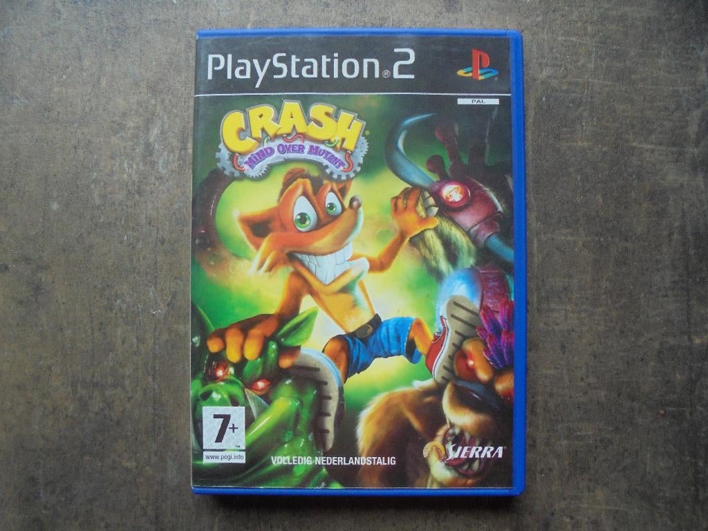 Crash Mind Over Mutant voor PS2 (zie foto's), Consoles de jeu & Jeux vidéo, Jeux | Sony PlayStation 2, Enlèvement ou Envoi, 1 joueur