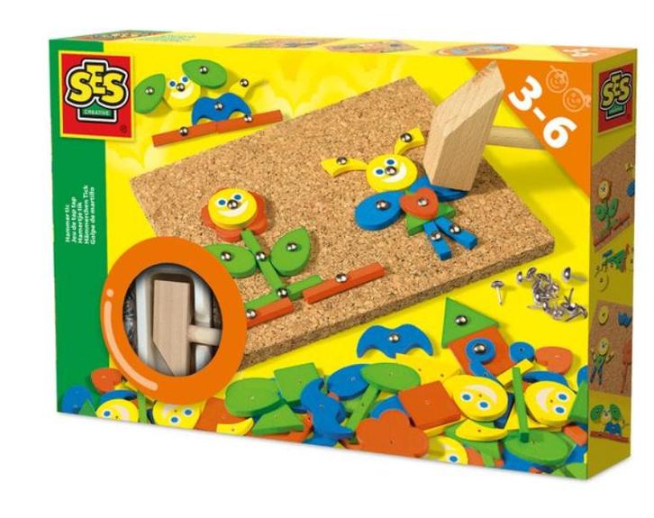 SES Creative - Hammer Tik - Jouets pour enfants, Enfants & Bébés, Jouets | Éducatifs & Créatifs, Utilisé, Bricolage, Enlèvement