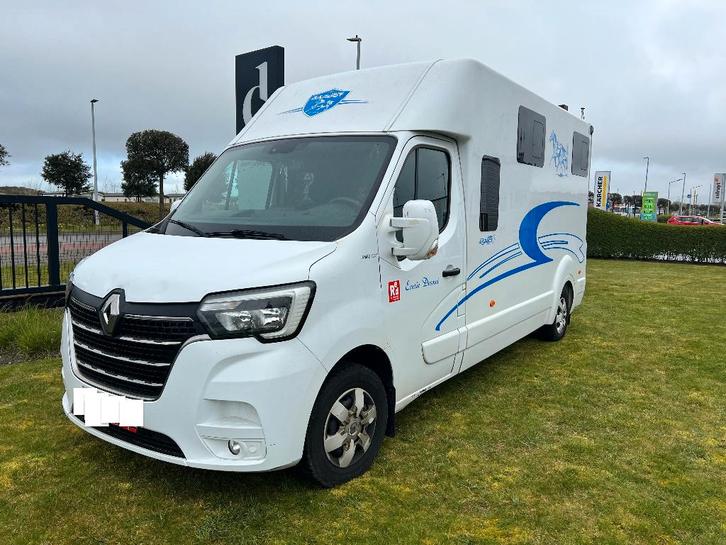 Paardenwagen Renault Master 2 paarden – BJ 2023 – 256.000 km, Autos, Renault, Particulier, Achat, Master, Attache-remorque, Diesel