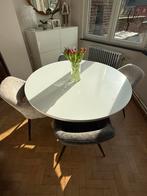 Lot de 4 chaises Millie en velours Zoli99, Maison & Meubles, Enlèvement, Neuf, Tissus, Quatre