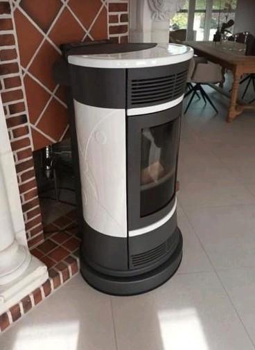 Poêle à granulés Edilkamin Chérie 11kw 1650€, Maison & Meubles, Poêles, Poêle à granulés, Enlèvement ou Envoi