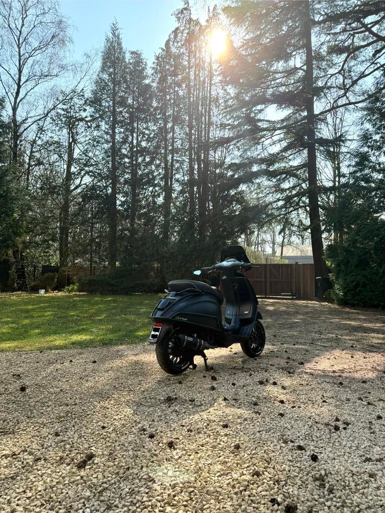 Vespa Sprint B klasse 80cc Full Malossi, Vélos & Vélomoteurs, Scooters | Piaggio, Comme neuf, Autres modèles, Classe B (45 km/h)