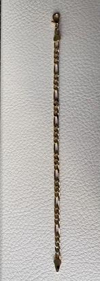 18k verguld armbandje, Handtassen en Accessoires, Armbanden, Ophalen of Verzenden, Nieuw, Goud, Staal