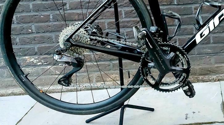 racefiets Giant, zwart, maat M ( 175 cm - 183cm )), Fietsen en Brommers, Fietsen | Heren | Sportfietsen en Toerfietsen, Gebruikt