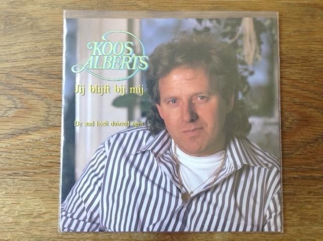 single koos alberts, En néerlandais, Enlèvement ou Envoi, 7 pouces, Housse de protection extérieure
