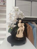 Statue sculpture figurine garçon et son chien, Enlèvement ou Envoi