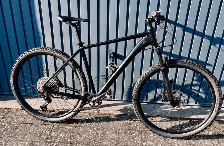 Cube Reaction Attention SL – Matzwart – Maat XL, Fietsen en Brommers, Fietsen | Mountainbikes en ATB, Zo goed als nieuw, Heren