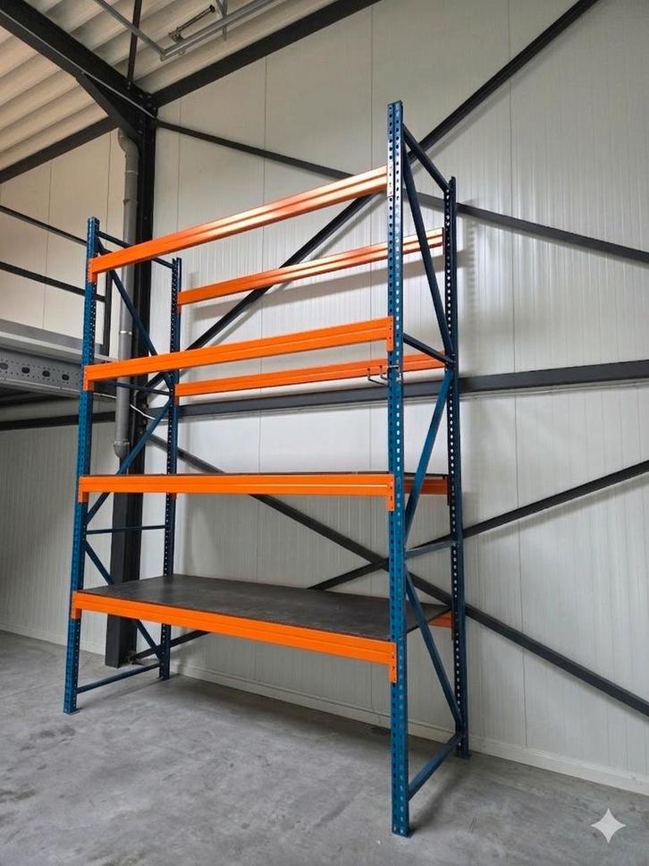 Magazijnrek paletten modulair 8 meter lang, Articles professionnels, Aménagement de Bureau & Magasin | Entrepôt, Rayonnage & Stockage