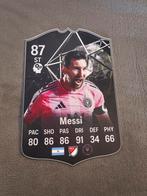 Voetbalkaartje (37cmx25cm) - Lionel Messi, Enlèvement ou Envoi, Comme neuf, Affiche, Image ou Autocollant